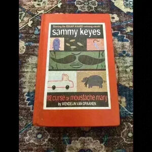 Sammy Keyes and the Curse of Moustache Mary X Van DraanenWendelin Signed 6/2002